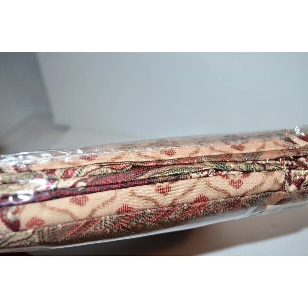 Bedford Manor Paisley patch 50x84 Curtains Panels Polyester One set Vtg